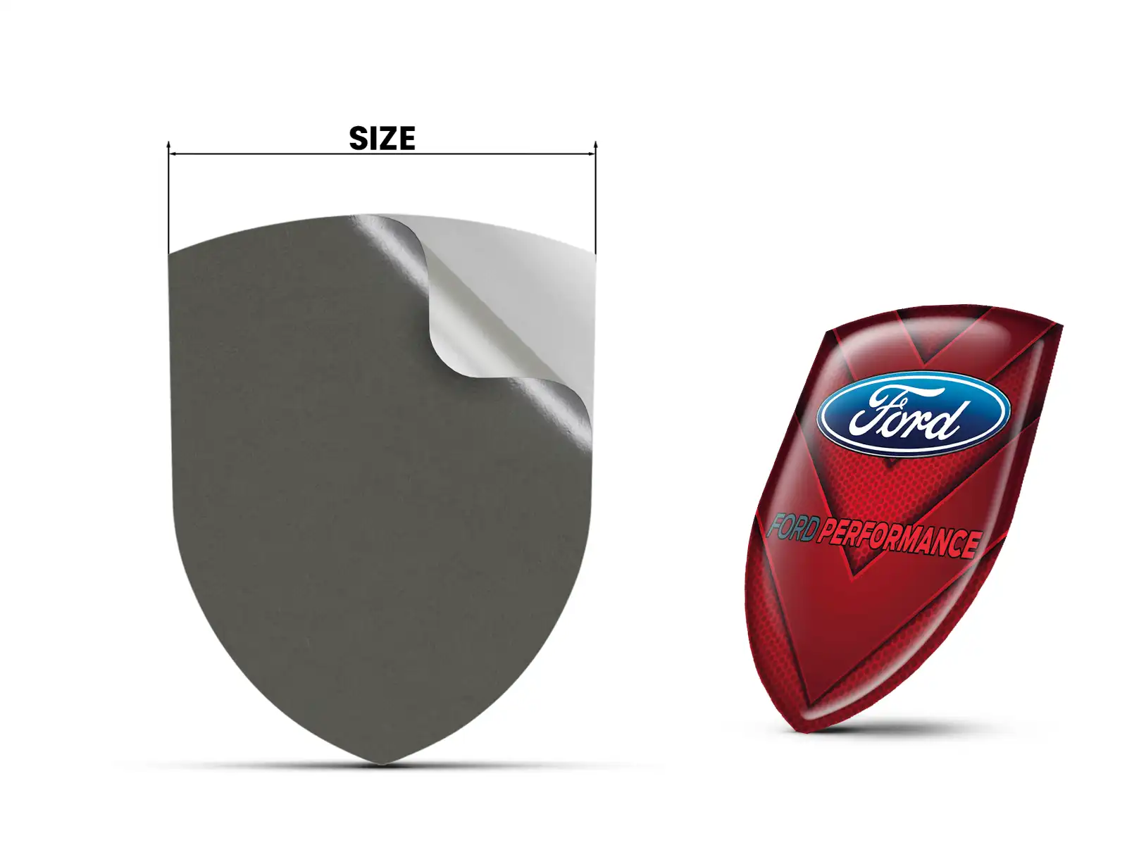 Ford Autoabzeichen Robust Hochwertig Professionell